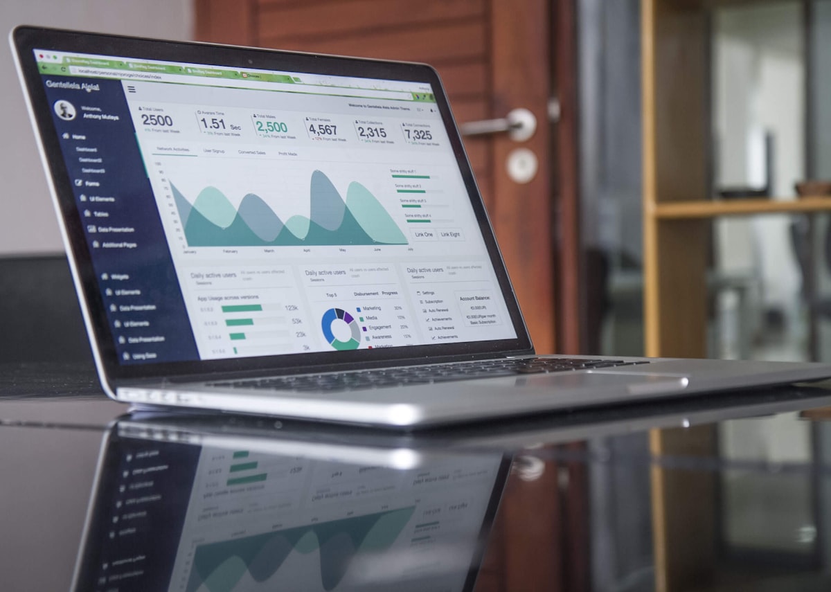Modern web platform development dashboard